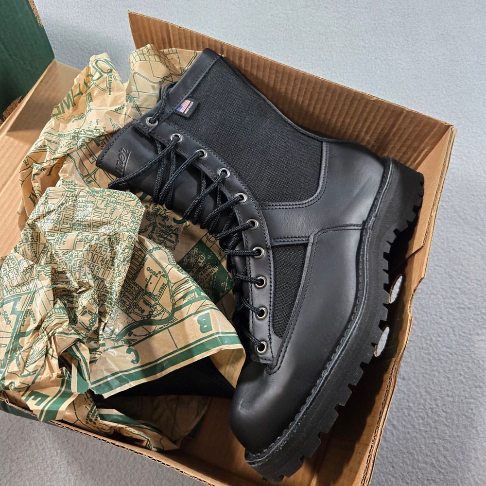 Danner Acadia 8 BLK 21210 Men 10 Black Leather Gore-Tex Vibram Made in USA Boots
